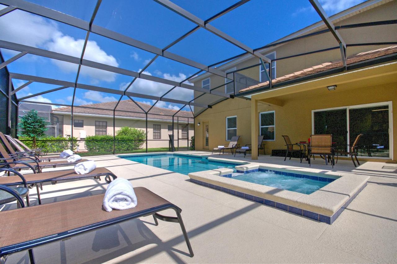 South Facing Pool Near Disney 5 Bed Luxury Kissimmee Eksteriør billede